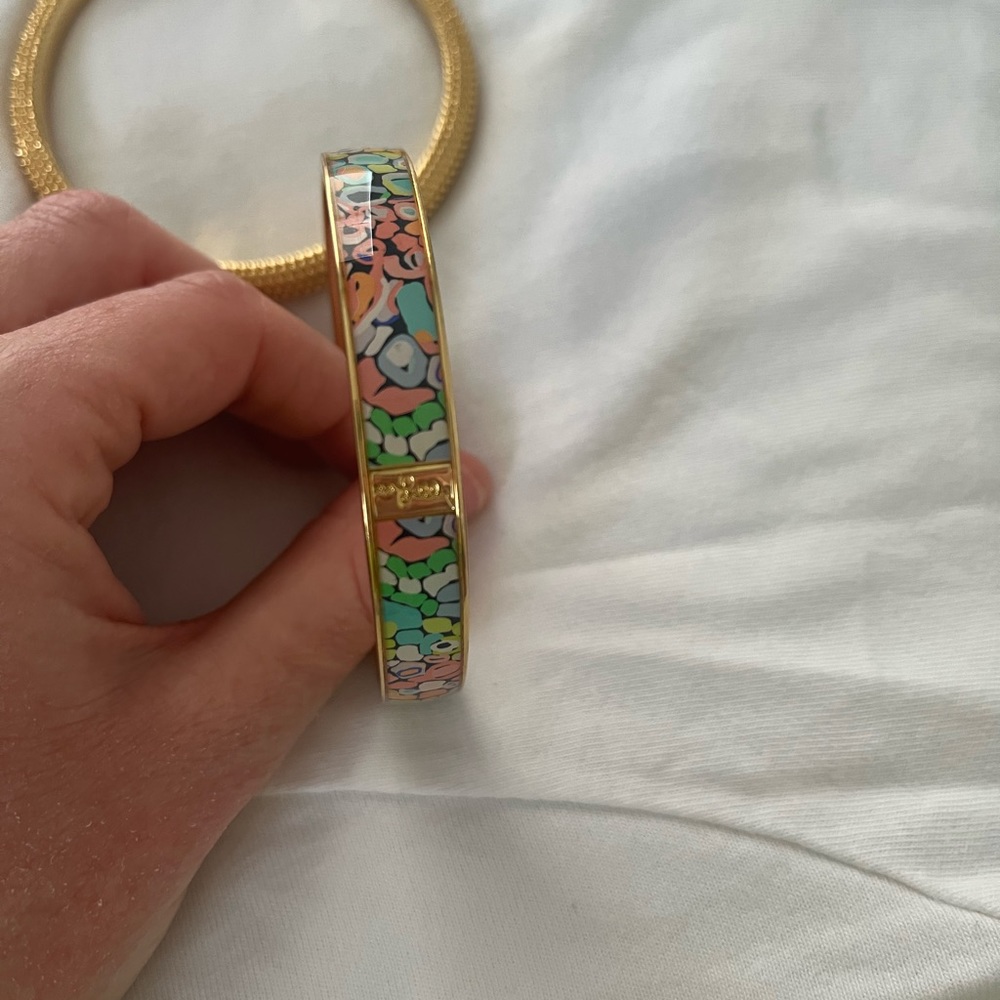 Lilly Pulitzer Bangle Bracelets Set of 2 - Picture 3 of 4